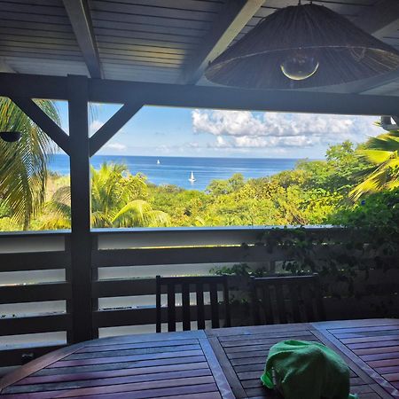 Villa Cannelle, Piscine, Vue Mer Deshaies Luaran gambar