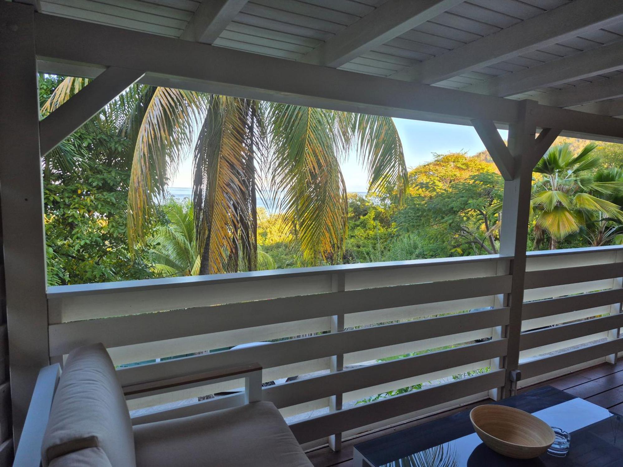 Villa Cannelle, Piscine, Vue Mer Deshaies Luaran gambar
